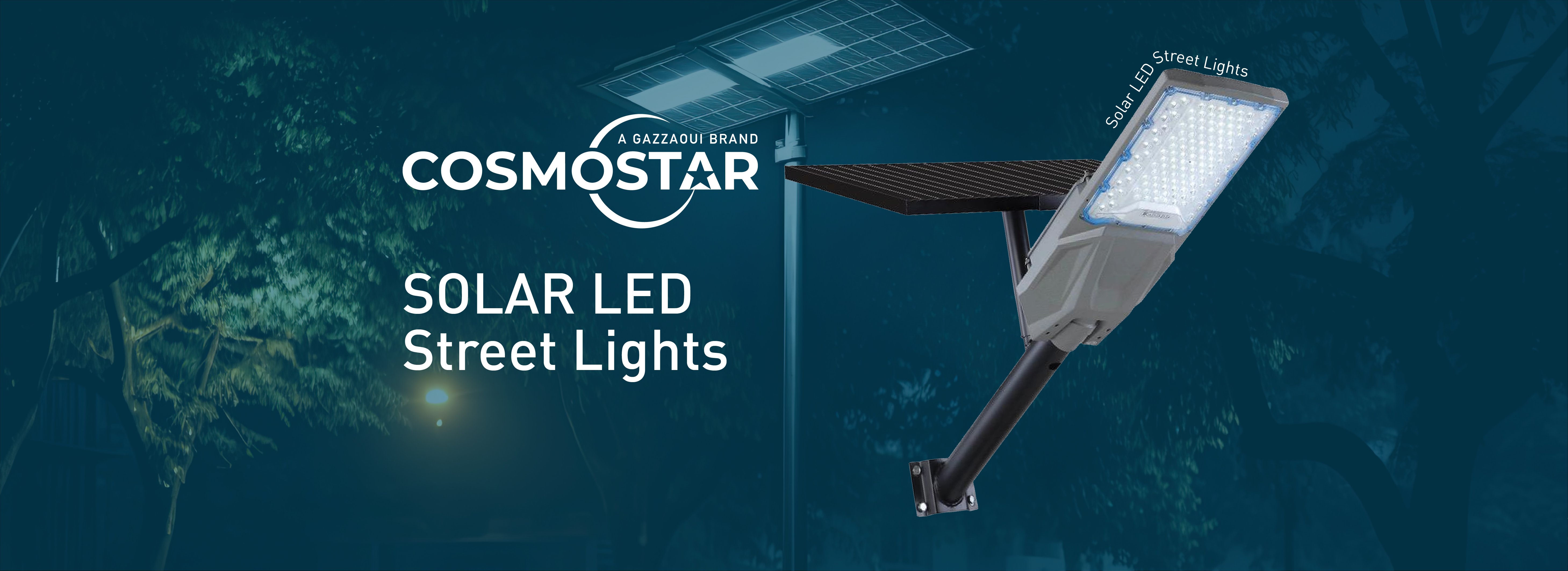 COSMOSTAR Solar LED Street Lights